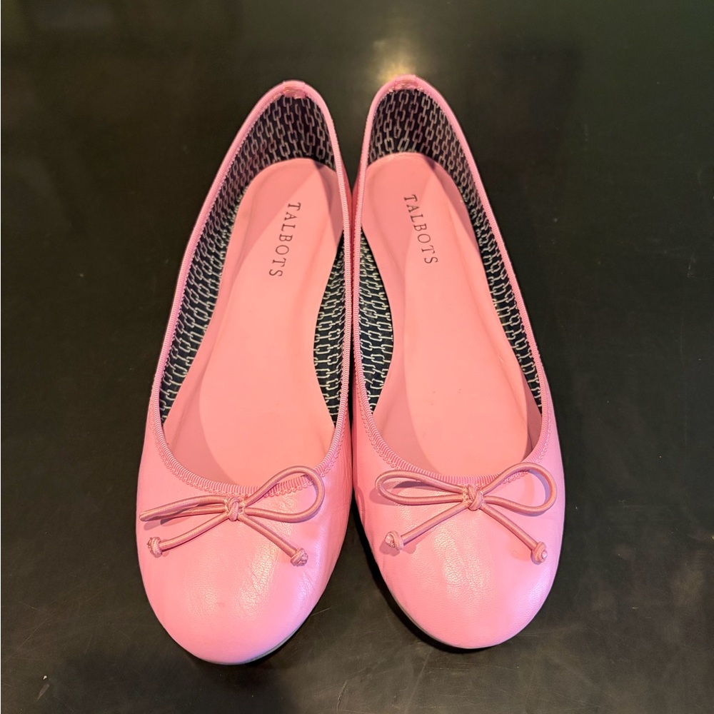 Talbots Pink Flats